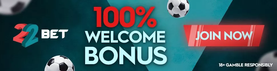 22bet bonus​ TOC 8
