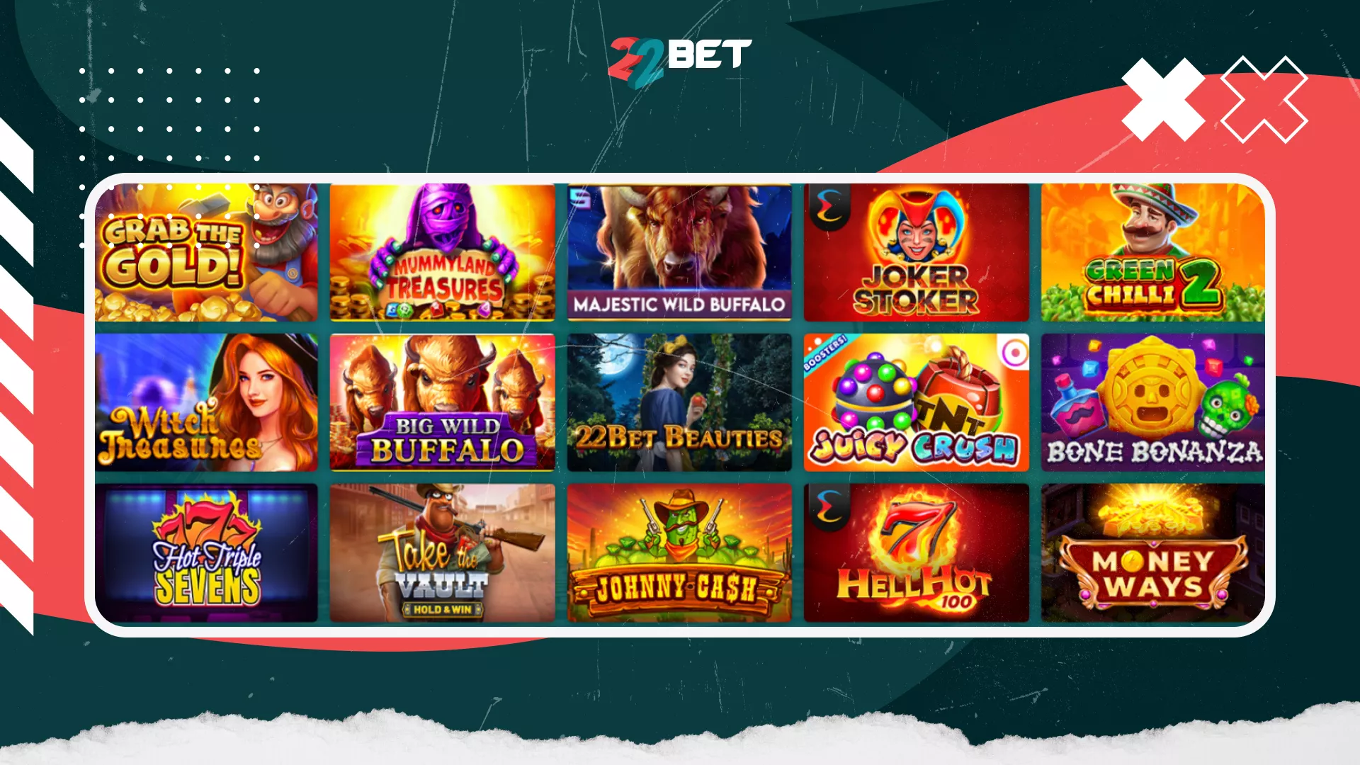 22bet casino​ 52