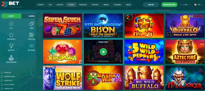 22bet android TOC 9