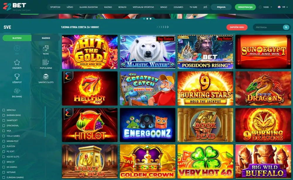 casino 22bet TOC 4