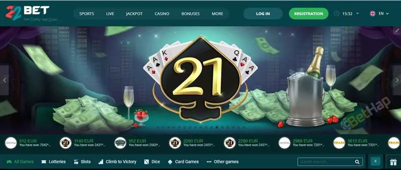 casino 22bet